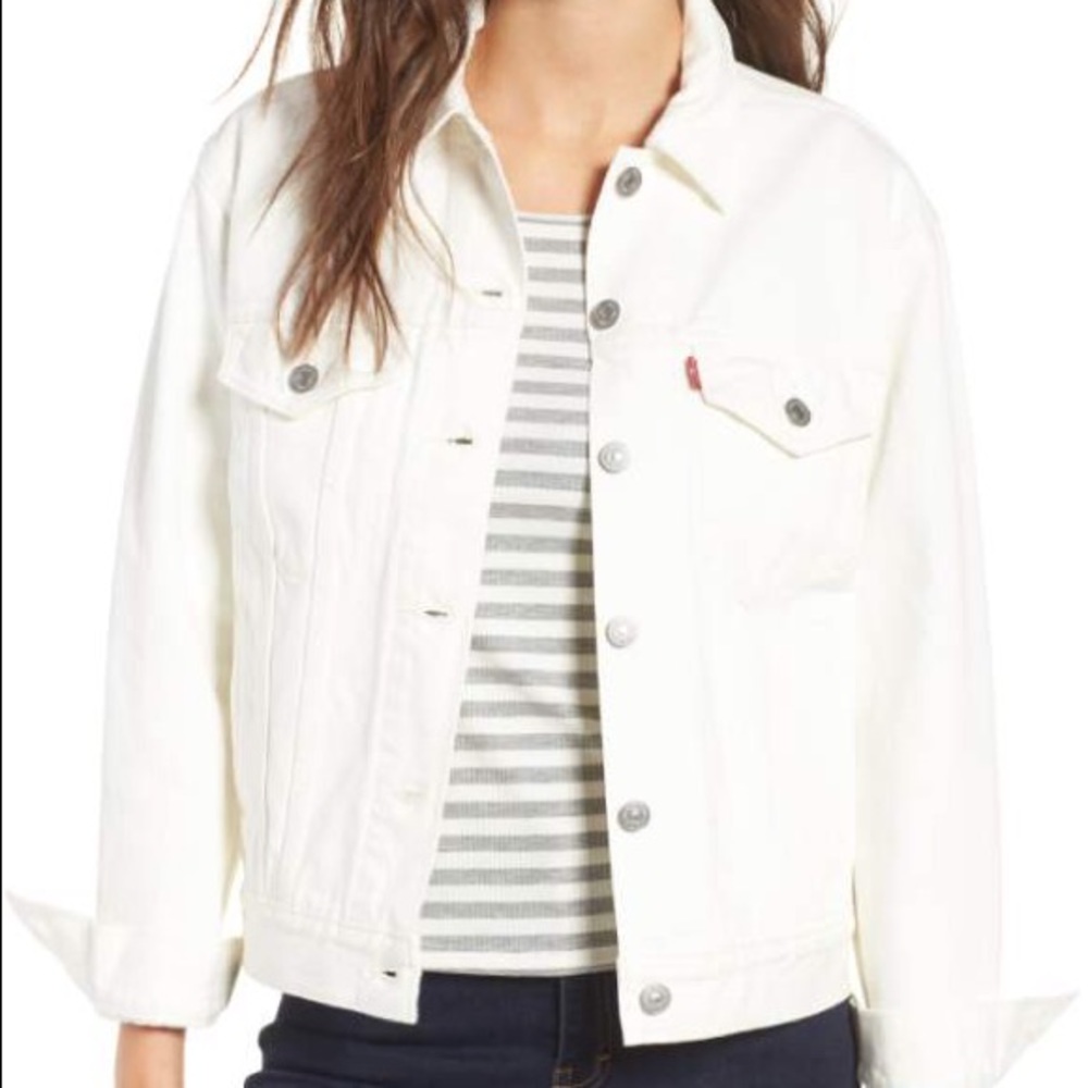 LEVI’S Ex-Boyfriend Denim Trucker Jacket (NWT)